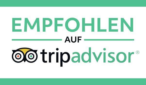 Foto toont aanbeveling van Trip Advisor