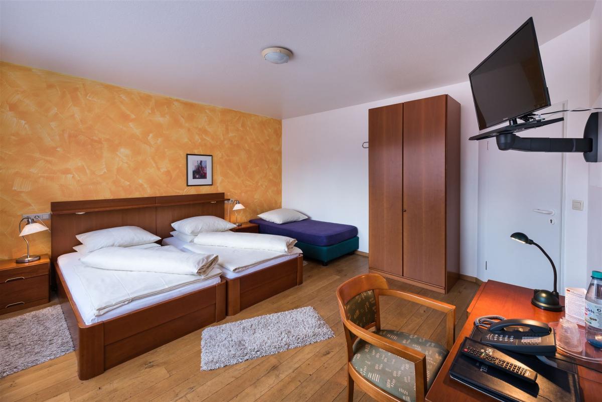 Foto van een economy tweepersoons kamer