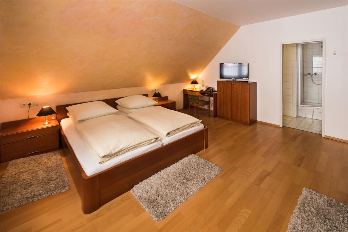 Foto van een economy tweepersoons kamer