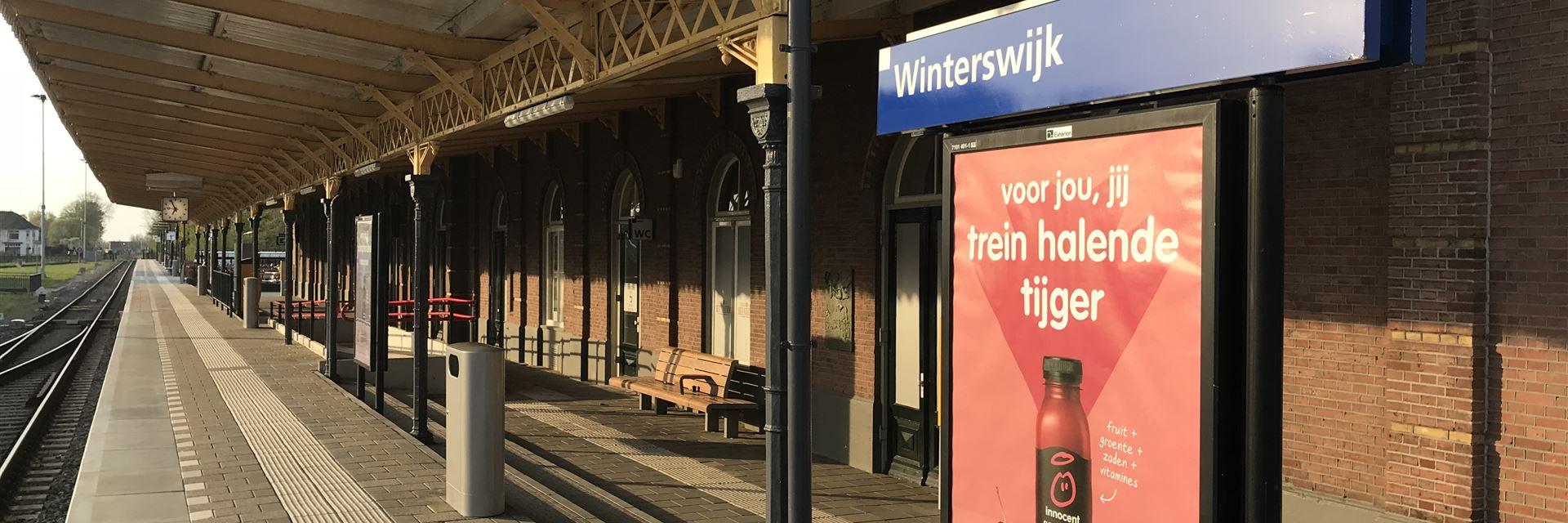 Foto van het station Winterswijk