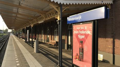 Foto van het station Winterswijk