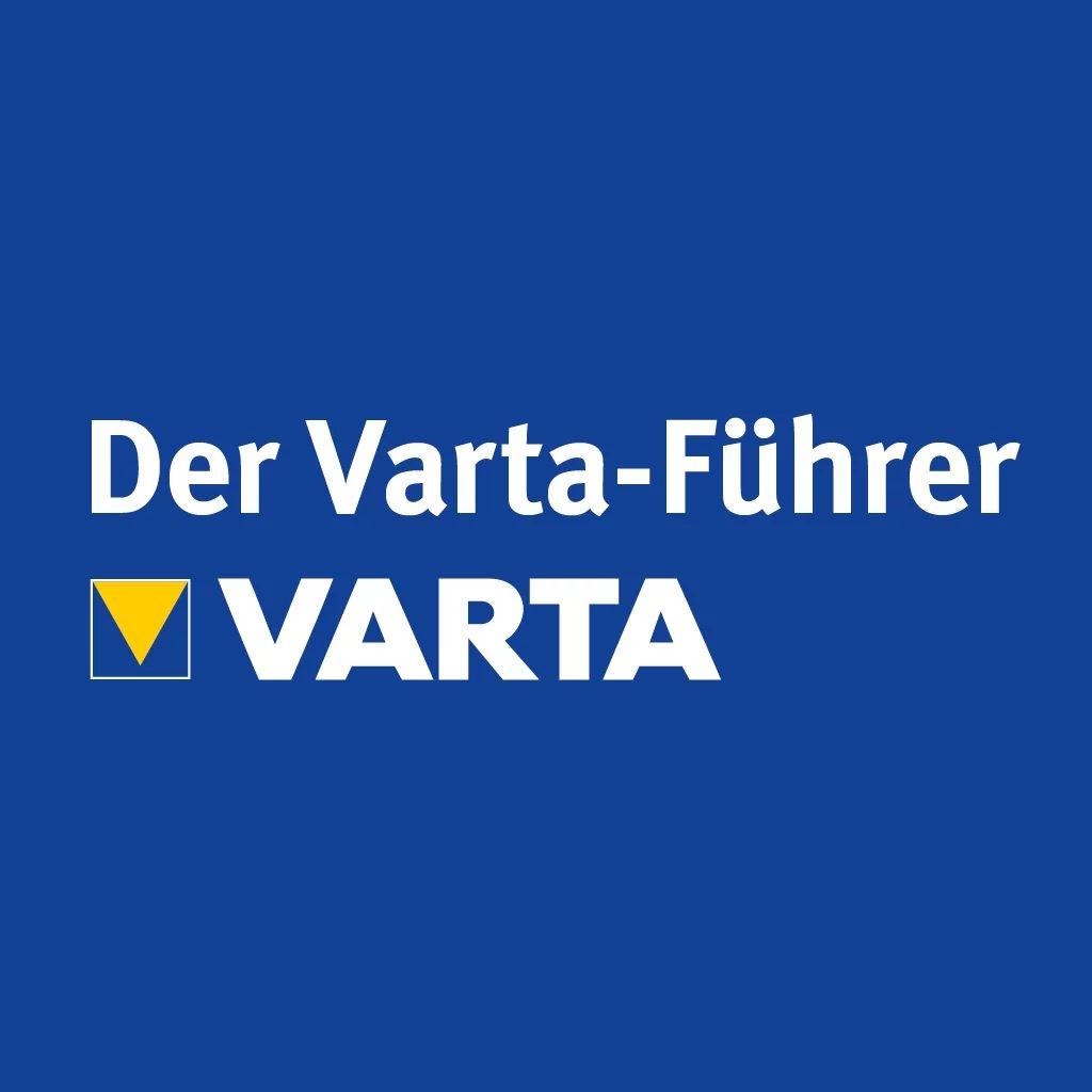 Foto toont logo van de Varta Guide